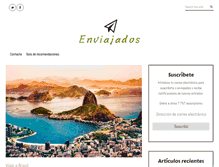 Tablet Screenshot of enviajados.com